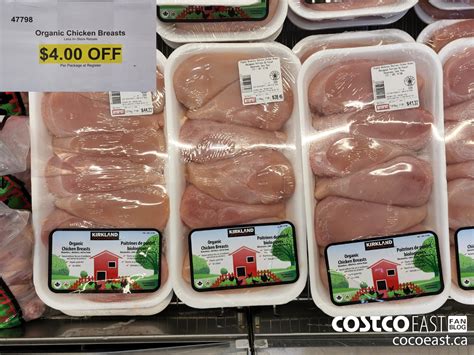 47798 ORGANIC CHICKEN BREASTS 4 00 INSTANT SAVINGS - Costco East Fan Blog