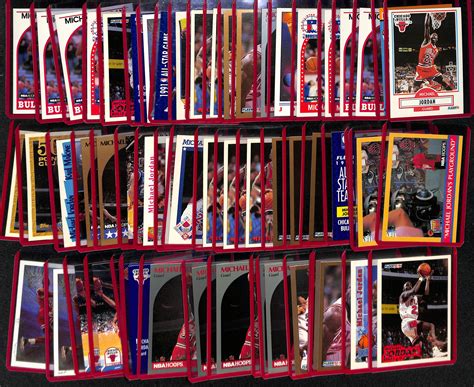 Lot Detail - Lot of (55+) 1989-1993 Michael Jordan Basketball Cards