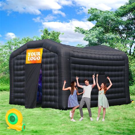 Amazon.com : Large White Inflatable Cube Wedding Tent Square Gazebo ...