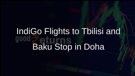 IndiGo Flights to Tbilisi and Baku Now Stop in Doha Due to Airspace ...