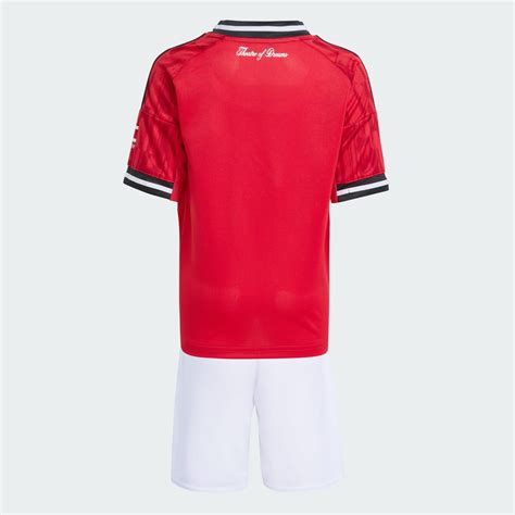 adidas Manchester United 25/26 Home Mini Kit Kids - Red | Free Shipping ...