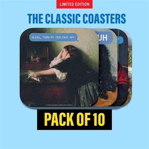 The Classic Coasters Pack of 10 – Living Waters Creative Studio