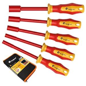 1000V Insulated screwdriver Nut Driver Set VDE GS Certificated ...