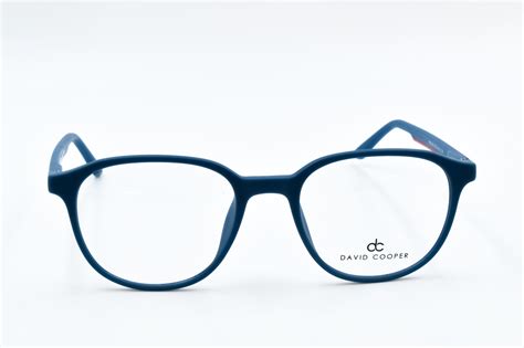 David Cooper 006007 , Round, Blue – Frameit Eyewear