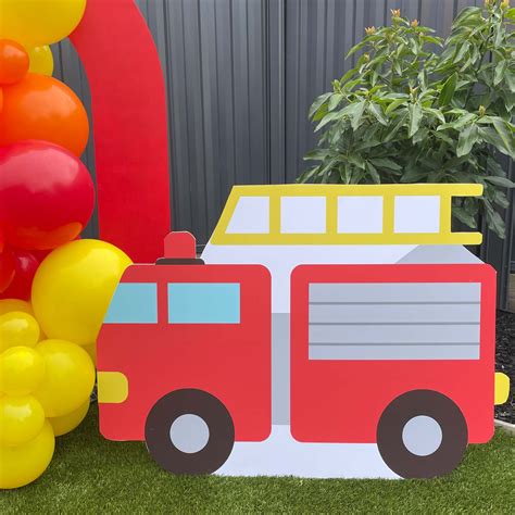 Red Fire Truck - Peachy Keen Events