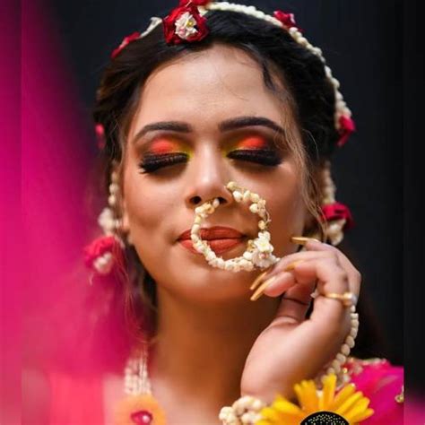 Makeup Artist for Mehendi Function in Delhi, Bridal Makeup for Mehendi ...