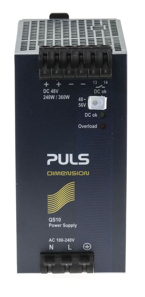 QS10.481 PULS | PULS DIMENSION Q Switched Mode DIN Rail Power Supply ...