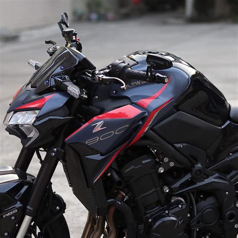Buy Motorcycle stickers, compatible with Kawasaki Z900, graphics kit ...
