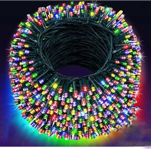 Refulgix 210 LEDs 55 m Multicolor Color Changing String Rice Lights ...