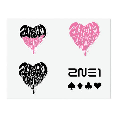 Buy 2NE1 world tour kpop kawaii Sticker Sheets at Ubuy India