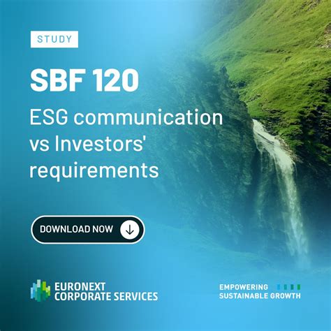 Euronext Corporate Services on LinkedIn: Study | SBF 120: ESG ...
