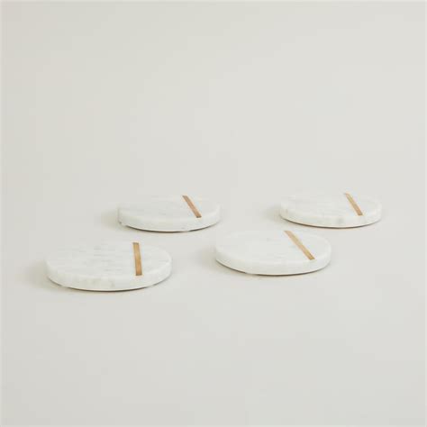 Buy Eternity Levish Set of 4 Marble Coasters from Home Centre at just ...