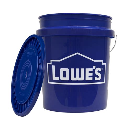 Shop Lowe's 5-Gallon Paint Bucket & Lid at Lowes.com
