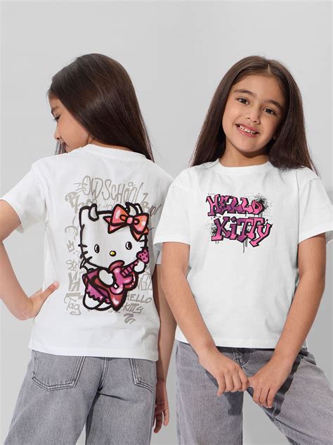 Buy Hello Kitty: Musical Girls Oversized T-shirts Online