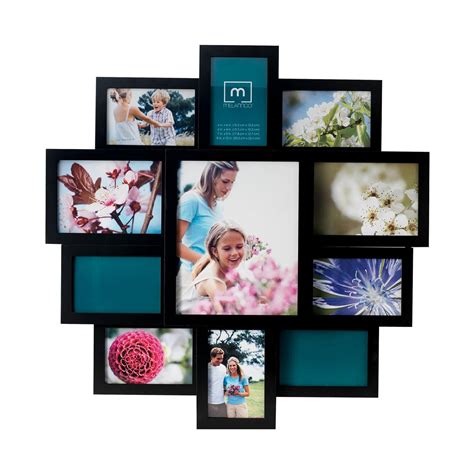 Melannco 11-Opening Collage Frame, Black : Amazon.in