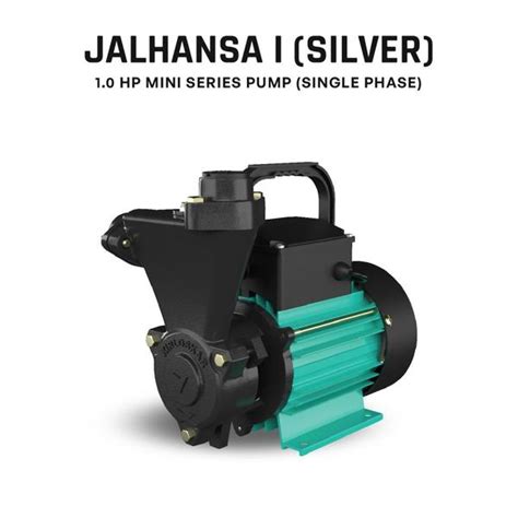 Kirloskar Self-priming Pump, MINI JALHANSA-I (Silver), 1 HP, Single ...