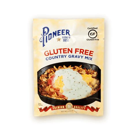 GLUTEN FREE COUNTRY GRAVY MIX - Pioneer