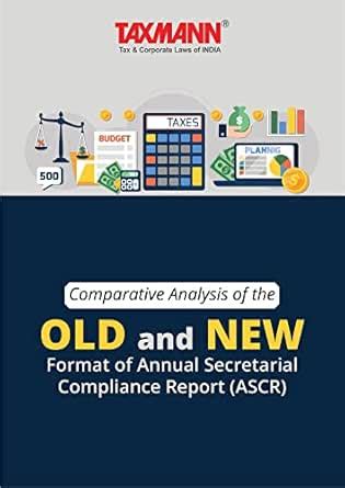 Taxmann’s Analysis | Comparative Analysis of the Old & New Format of ...