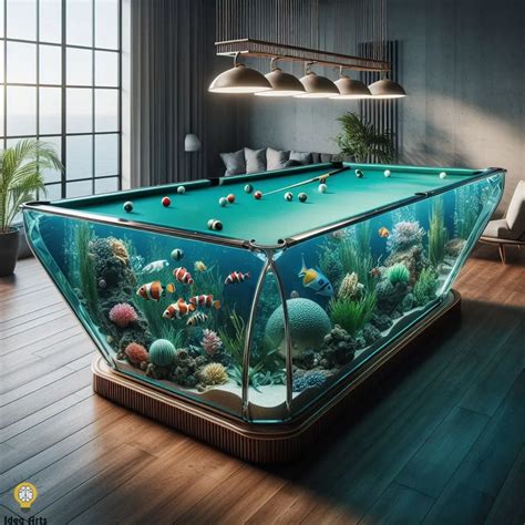 Image result for Fish Tank Pool Table
