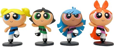 Powerpuff Girls Anime Action Figure Collectible set of 4 – The Secret ...