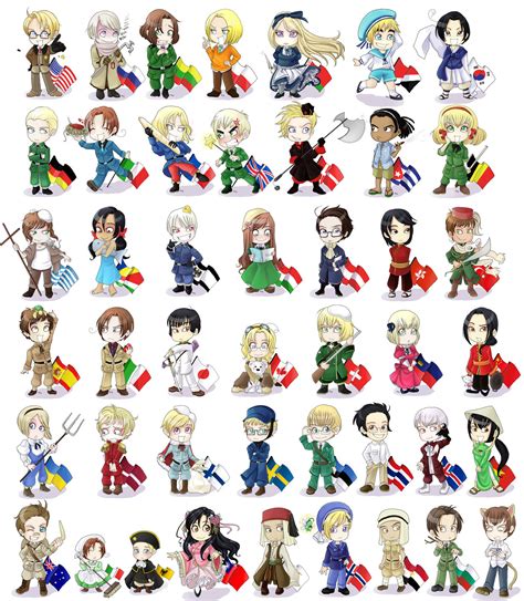 🔥 [50+] Hetalia Chibi Wallpapers | WallpaperSafari