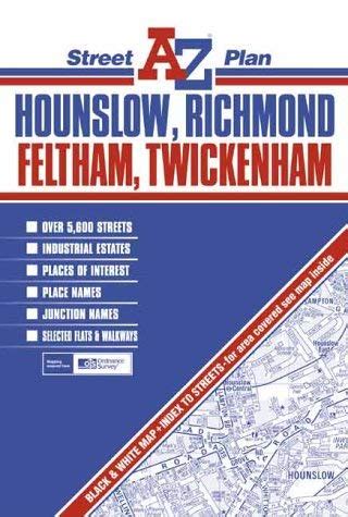 Buy Hounslow Street Plan (A-Z Street Maps & Atlases S.) Book Online at ...