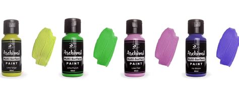 Little Birdie ARCHIVAL MULTI SURFACE PAINT TANGY TOMATO 60ML BOTTLE ...