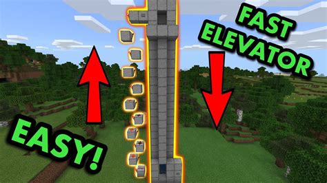 Image result for Minecraft Simple Elevator Tutorial