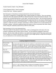 Image result for Lesson Plan for Letter Knowledge