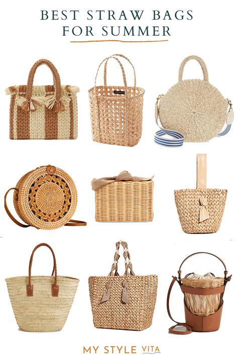 The Best Straw Bags For Summer | an indigo day