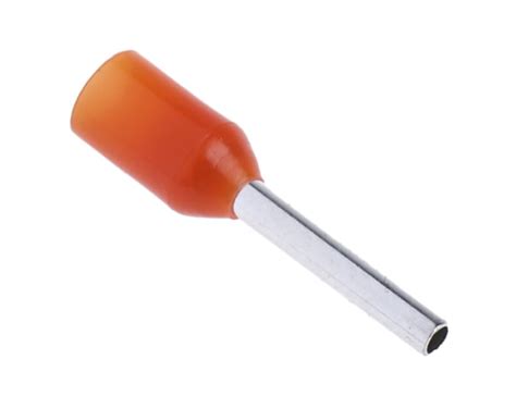 RS PRO | RS PRO Insulated Crimp Bootlace Ferrule, 8mm Pin Length, 1.0mm ...