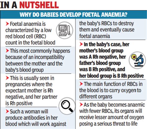 Blood transfusion saves baby diagnosed with severe foetal anaemia at 27 ...