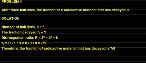 Image result for Solving Half-Life Problems