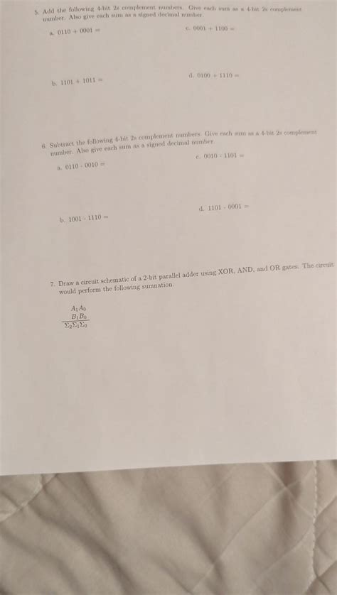 Image result for Sign Bit 2s Complement