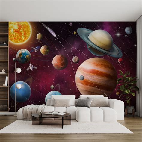 Solar System Wall Mural - Infoupdate.org