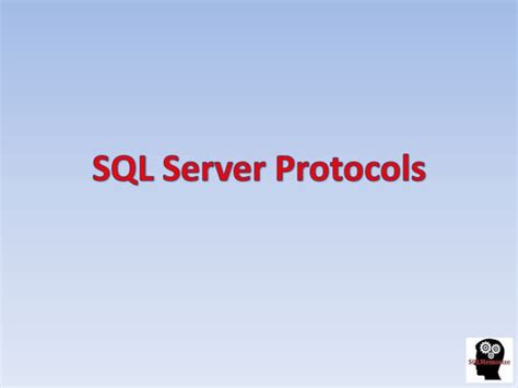 Image result for Protocol Tab SQL Server 2019