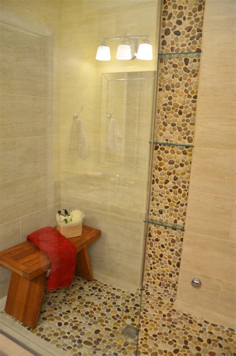 Riverstone Shower Walls