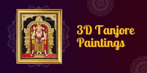 10 Innovative Ways 3D Tanjore Paintings Are Breathing Life Into ...