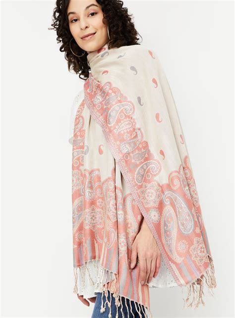 Buy Women Paisley Woven Reversible Shawl Online at just Rs. 699.0 ...