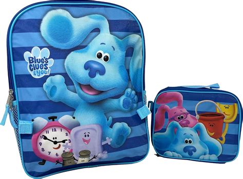 Blues Clues 16" Backpack with shaped lunch bag : Amazon.com.mx: Ropa ...