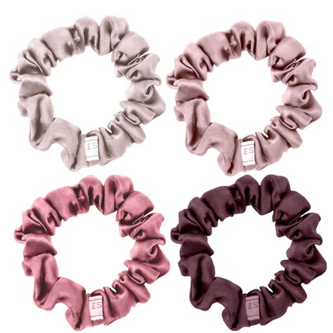 Buy Silk Scrunchies for Healthy Hair | Pure Silk Hair Ties