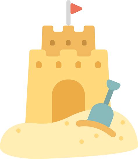 sand castles - Clip Art Library