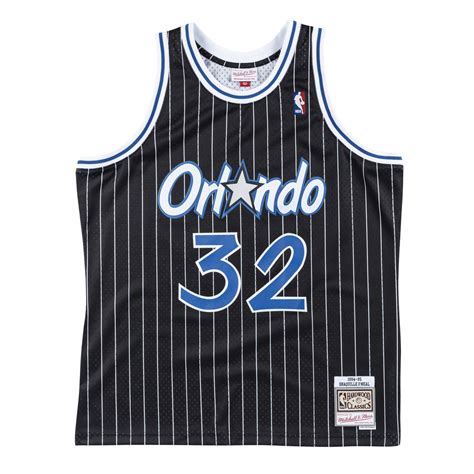 Mitchell & Ness Orlando Magic #32 Shaquille O'Neal black Swingman ...