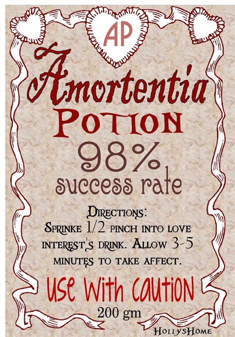 Harry Potter Love Potion Quote