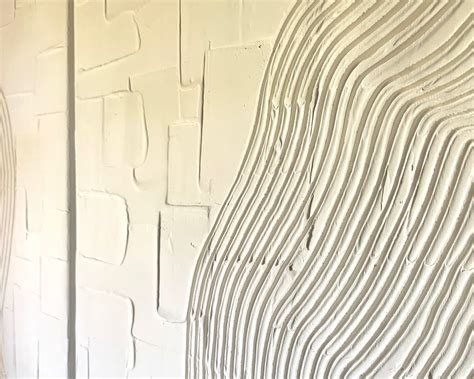 Plaster Wall Art, 2 Piece, Textured Wall Art, Plaster Art, Wall Art, 3d ...