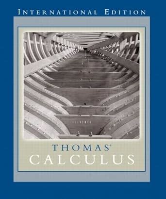 Buy Thomas' Calculus: International Edition Book Online at Low Prices ...