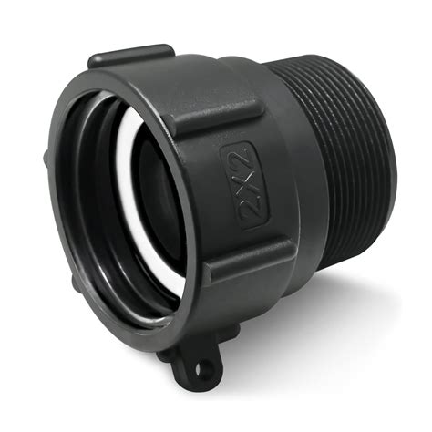 Ibc Tote Adapter 2 Female Buttress To 2 Male Npt | Desertcart INDIA