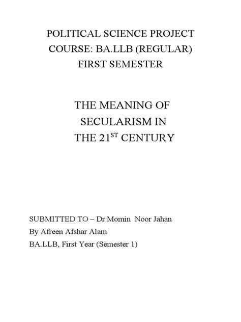 Image result for Political Science Project Paper Design