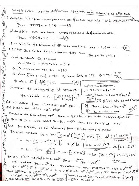 First Order Difference Equation 的图像结果