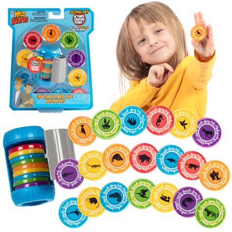 Buy Wild Kratts Martin Kratt Creature Power Disc Holder Set with 20 ...